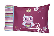 Load image into Gallery viewer, Everything Kids Toddler Bedding Set, Hoot Hoot
