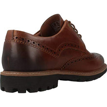 Load image into Gallery viewer, Clarks Men's Batcombe Wing Brogues, Brown (Dark Tanlea), 10
