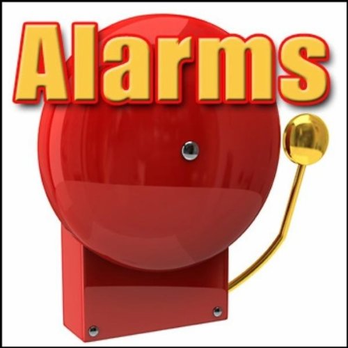 Clock, Alarm - Digital Clock Radio Alarm Beeping, Alarms, Comic Noisemakers, Household Furniture, Clocks & Timers, Authentic Sound Effects