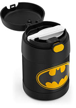 Load image into Gallery viewer, THERMOS FUNTAINER 10 Ounce Stainless Steel Vacuum Insulated Kids Food Jar with Folding Spoon, Purple
