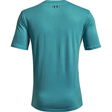 Load image into Gallery viewer, Under Armour Men's Sportstyle Left Chest Short Sleeve T-shirt , Cosmos (476)/Black , XX-Large
