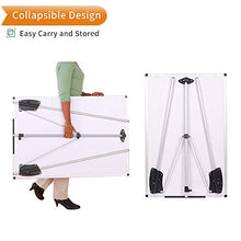 Load image into Gallery viewer, VIZ-PRO Light Melamine Tripod Whiteboard/Flipchart Easel, 24" W x 36" L

