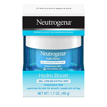 Load image into Gallery viewer, Neutrogena Hydro Boost Hyaluronic Acid Hydrating Gel-Cream Face Moisturizer to Hydrate &amp; Smooth Extra-Dry Skin, Oil-Free, Fragrance-Free, Non-Comedogenic &amp; Dye-Free Face Lotion, 1.7 oz
