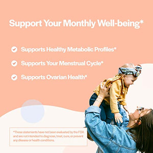 Myo & D-Chiro Inositol Powder + Vitex | Hormone Balance, Healthy Ovarian Function & Fertility Support | Vegan Friendly