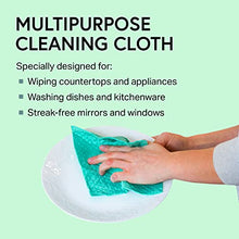 Load image into Gallery viewer, Swedish Wholesale Swedish Dish Cloths - 10 Pack Reusable, Absorbent Hand Towels for Kitchen, Counters &amp; Washing Dishes - Cellulose Sponge Cloth - Eco Friendly Gifts - Assorted

