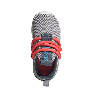 adidas Baby Lite Racer Adapt 3.0 Running Shoe, Glory Grey/Pink/Cyan, 5K
