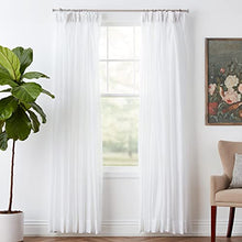 Load image into Gallery viewer, Stylemaster Splendor Pinch Pleated Drapes Pair, 2 of 72" by 84", White
