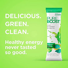 Load image into Gallery viewer, Pureboost Clean Energy Super Immune Bundle. 60 Stick Packs Boosted with B12, Vitamin C and more. Fruity Combo Pack + Green Mojo includes 7 Organic Supergreens.
