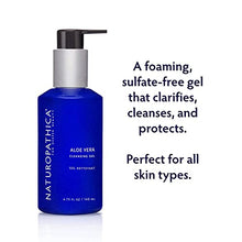 Load image into Gallery viewer, Naturopathica Aloe Cleansing Gel - Gentle Facial Cleanser w/ Aloe Vera, Lavender &amp; Coconut Oil - Vegan, Made in USA, 5 oz. (150 ml)

