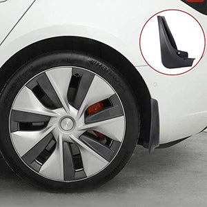 BASENOR Tesla Model 3 Mud Flaps Splash Guards Winter Vehicle Sediment Protection 2016-2023(Set of 4)