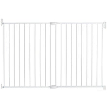 Load image into Gallery viewer, Munchkin Extending XL Tall and Wide Baby Gate,  Hardware Mounted Safety Gate for Stairs, Hallways and Doors, Extends 33&quot; - 56&quot; Wide, Metal, White
