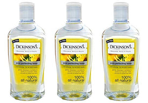 Dickinsons Original Witch Hazel Pore Perfecting Toner 16 fl. oz. (Pack of 3)