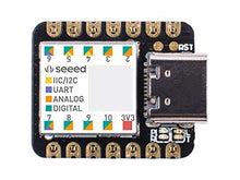 Load image into Gallery viewer, Seeeduino XIAO The Smallest Arduino Microcontroller Based on SAMD21,with Rich Interfaces, 100% Arduino IDE Compatible, desiged for Projects Need Arduino Micro，3 pcs
