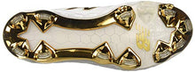 Load image into Gallery viewer, New Balance Women's Fresh Foam Velo V1 TPU Molded Softball Shoe, White/Gold, 7 M US
