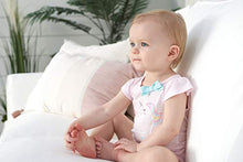 Load image into Gallery viewer, GERBER Baby Girls 4-Pack Short Sleeve Onesies Bodysuits, Pink Unicorns, 0-3 Months
