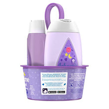 Load image into Gallery viewer, Johnson&#39;s Sleepy Time Bedtime Baby Gift Set with Relaxing NaturalCalm Aromas, Bedtime Baby Bath Shampoo, Wash &amp; Lotion Essentials, Hypoallergenic &amp; Paraben-Free, 4 Items
