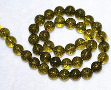 Load image into Gallery viewer, FidgetFidget Pretty 8mm Dark Green Tourmaline Round Gemstone Loose Beads 15"AAA
