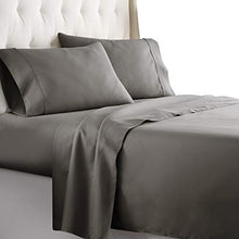 Load image into Gallery viewer, Hotel Luxury Bed Sheets Set 1800 Series Platinum Collection Softest Bedding, Deep Pocket,Wrinkle &amp; Fade Resistant (Queen,Gray)

