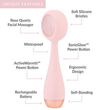 Load image into Gallery viewer, PMD Personal Microderm Clean Pro RQ - Smart Facial Cleansing Device, Blush with Rose Quartz

