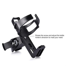 Load image into Gallery viewer, RUNACC Adjustable Bike Bicycle MTB Water Bottle Holder Rack Cage Black
