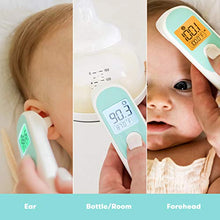 Load image into Gallery viewer, Infrared Thermometer 3-in-1 Ear, Forehead + Touchless for Babies, Toddlers, Adults, and Bottle Temperatures by Frida Baby
