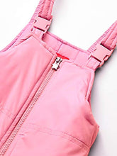 Load image into Gallery viewer, LONDON FOG Girls' Little Snowsuit with Snowbib and Puffer Jacket(Discontinued), Unicorn Rose Gold Foil, 6X
