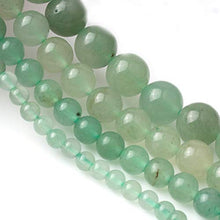 Load image into Gallery viewer, Love Beads Natural Green Aventurine 8mm Stone Beads for Jewelry Making 15inches Beads
