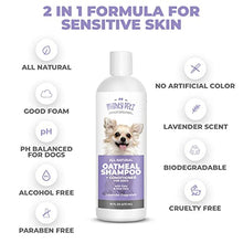 Load image into Gallery viewer, Mighty Petz 2-in-1 Oatmeal Dog Shampoo and Conditioner + Mighty Petz MAX Fish Oil for Dogs Bundle
