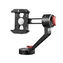 Load image into Gallery viewer, Zecti Tripod Head for Cell Phone CNC Aluminum Alloy 360 Degree Smooth Rotation All-Dimensional Angle Adjusting Video Head for Tripod Monopod Sliders
