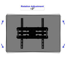 Load image into Gallery viewer, Cheetah Mounts Dual Articulating Arm TV Wall Mount Bracket for 20-65” TVs up to VESA 400 and 115lbs, Mounts on Studs up to 16” and Includes a Twisted Veins 10’ HDMI Cable &amp; 6” 3-Axis Magnetic Bubble
