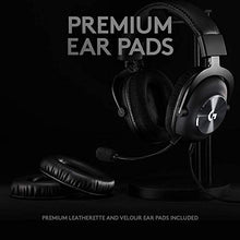 Load image into Gallery viewer, Logitech G PRO X Gaming Headset (2nd Generation) with Blue Voice, DTS Headphone 7.1 and 50 mm PRO-G Drivers, for PC, Xbox One, Xbox Series X|S,PS5,PS4, Nintendo Switch, Black (Renewed)
