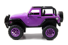 Load image into Gallery viewer, Jada Toys GIRLMAZING Big Foot Jeep R/C Vehicle (1:16 Scale), Purple

