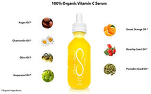 Load image into Gallery viewer, 100% Organic Vitamin C Serum Face Oil – Premium 2 oz. by Cutis Sanus – Natural Advanced Skin Care Anti Aging Serum, For Dark Spots, Wrinkles &amp; Fine Lines, Oily Skin &amp; Acne Treatment, Collagen Boost
