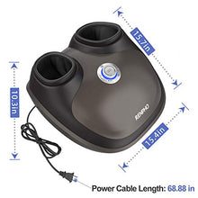 Load image into Gallery viewer, RENPHO Foot Massager with Shiatsu Tapping Heat and Compression, Deep Kneading Electric Foot Massage Machine with Memory Feature for Plantar Fasciitis Pain Relief
