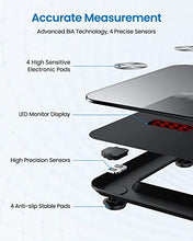 Load image into Gallery viewer, RENPHO Smart Bathroom Scale, Bluetooth Body Fat Monitor Weight Scale, Fit Tracker Digital BMI Key Composition Analyzer for Weight, Fat, Muscle Mass, 396lbs
