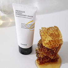 Load image into Gallery viewer, COSRX Full Fit Propolis Honey Overnight Mask | 2.03 fl.oz / 60ml | Propolis Extract 87% | Korean Skin Care, Cruelty Free, Paraben Free
