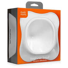 Load image into Gallery viewer, NumNum Beginner Bowl | Baby Bowl | BPA Free Silicone Self Feeding Baby + Toddler Dish | Baby Led Weaning Bowl for Kids Ages 6 Months+
