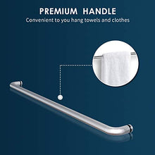 Load image into Gallery viewer, SUNNY SHOWER Semi-Frameless Shower Door Glass Sliding Design Bathroom Shower Enclosure 1/4" Clear Glass, Brushed Nickel Finish, 60" x 72" Glass Shower Door
