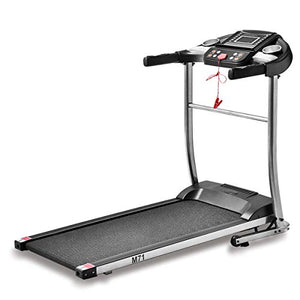 Merax Folding Electric Treadmill Motorized Running Machine Easy Assembly Electric Treadmills for Home, Motorized Fitness Compact Running Equipment with LCD for Home (Black)
