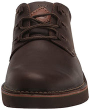 Load image into Gallery viewer, Clarks Men's Eastford Low Oxford, Dark Brown Leather, 8
