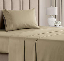 Load image into Gallery viewer, Twin XL Sheet Set - 3 Piece - College Dorm Room Bed Sheets - Hotel Luxury Bed Sheets - Extra Soft Sheets - Deep Pockets - Easy Fit - Breathable &amp; Cooling Sheets – Bed Sheets - Twin - Twin XL Bed Sheet
