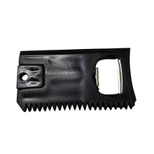 Load image into Gallery viewer, Pro Bamboo Kitchen Surfboard Wax Comb with Bottle Opener 80x43mm Non-Slip Wax Scraping Comb Special for Surfboard Accessories
