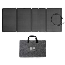 Load image into Gallery viewer, EF ECOFLOW 160 Watt Portable Solar Panel for Power Station, Foldable Solar Charger with Adjustable Kickstand, Waterproof IP67 for Outdoor Camping RV Off Grid System
