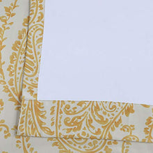 Load image into Gallery viewer, HPD Half Price Drapes Printed Room Darkening Curtain 50 X 84 (1 Panel), BOCH-KC16072C-84, Tea Time Yellow Gold
