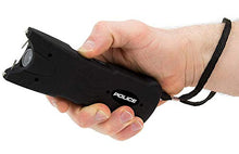 Load image into Gallery viewer, POLICE Stun Gun 916-59 Billion Rechargeable with Safety Disable Pin LED Flashlight, Black
