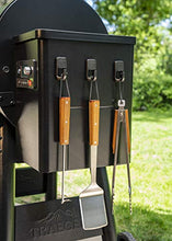 Load image into Gallery viewer, Traeger Pellet Grills BAC536 Magnetic Tool Hooks Accessory, Black
