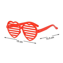 Load image into Gallery viewer, 32 Valentines Day Shade Glasses for Kids &amp; Gift Cards with Heart Shaped Shutter Valentine Party Favor, Valentine&#39;s Classroom Exchange, Classroom Prize Supplies, Valentine’s Greeting Cards
