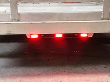 Load image into Gallery viewer, iJDMTOY Smoked Lens 3-Lamp Truck Rear Tailgate or Trailer LED Light Bar Compatible with Ford F-150 F-250 F-350 F-450 Dodge RAM 1500 2500 3500 Chevy Silverado, GMC Sierra, etc
