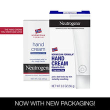 Load image into Gallery viewer, Neutrogena Norwegian Formula Moisturizing Hand Cream Formulated with Glycerin for Dry, Rough Hands, Fragrance-Free Intensive Hand Lotion, 2 oz (Pack of 6)
