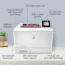 Load image into Gallery viewer, HP Color LaserJet Pro M454dw Wireless Laser Printer, Double-Sided &amp; Mobile Printing, Security Features, Works with Alexa (W1Y45A)
